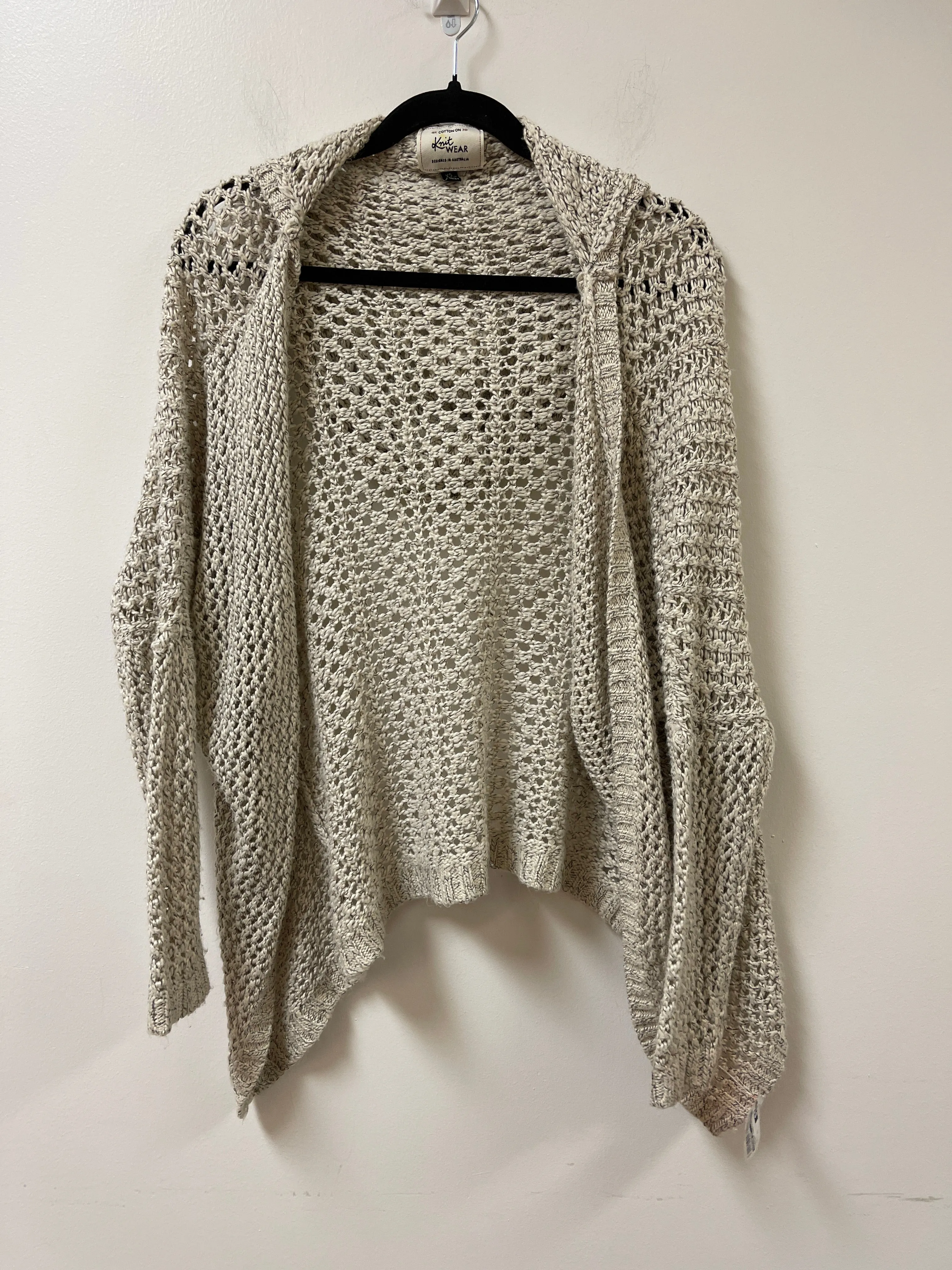 Sweater Cardigan By Cotton On In Cream, Size: Xs