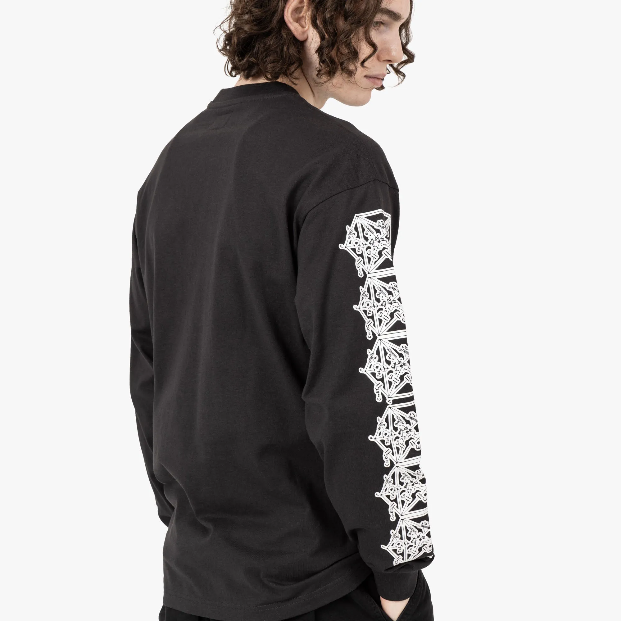 The Trilogy Tapes Envelope Goat Longsleeve / Black