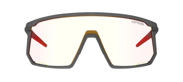 Tifosi Moab Sport Sunglasses (Clarion Red Fototec/Satin Vapor)