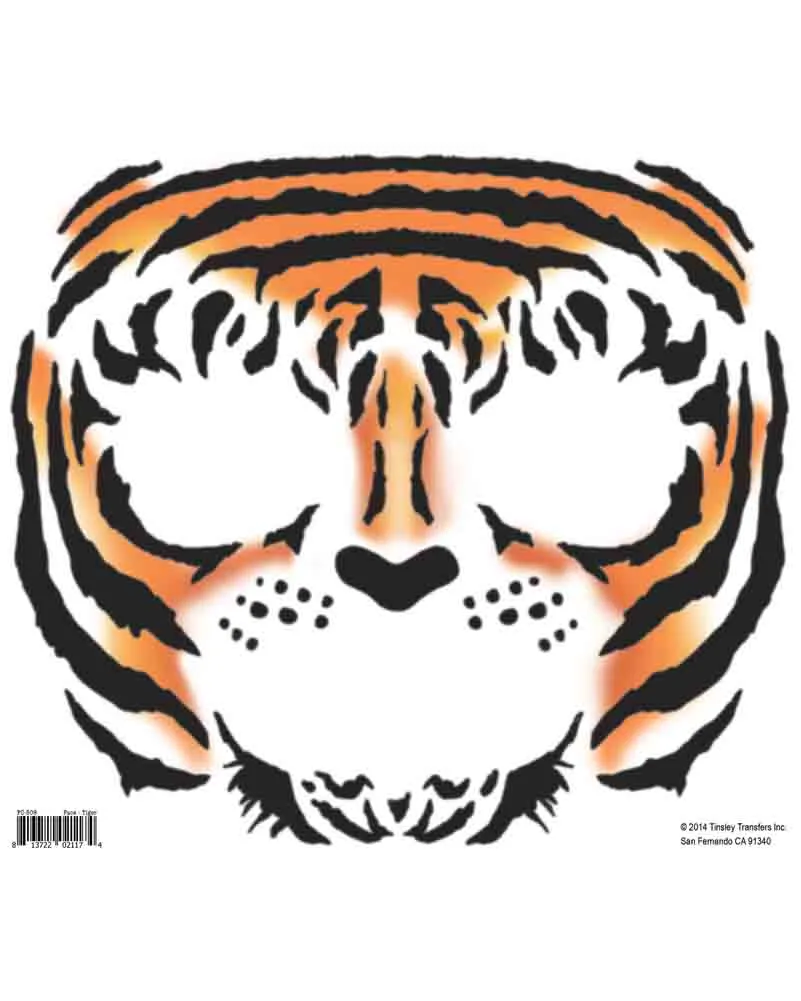 Tiger Face Tattoo