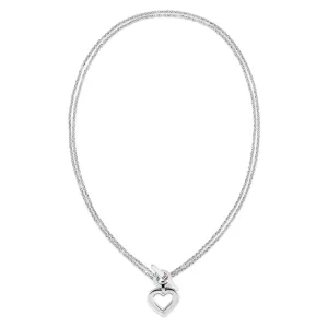 Tommy Hilfiger Ladies Toggle Heart Necklace 2780967