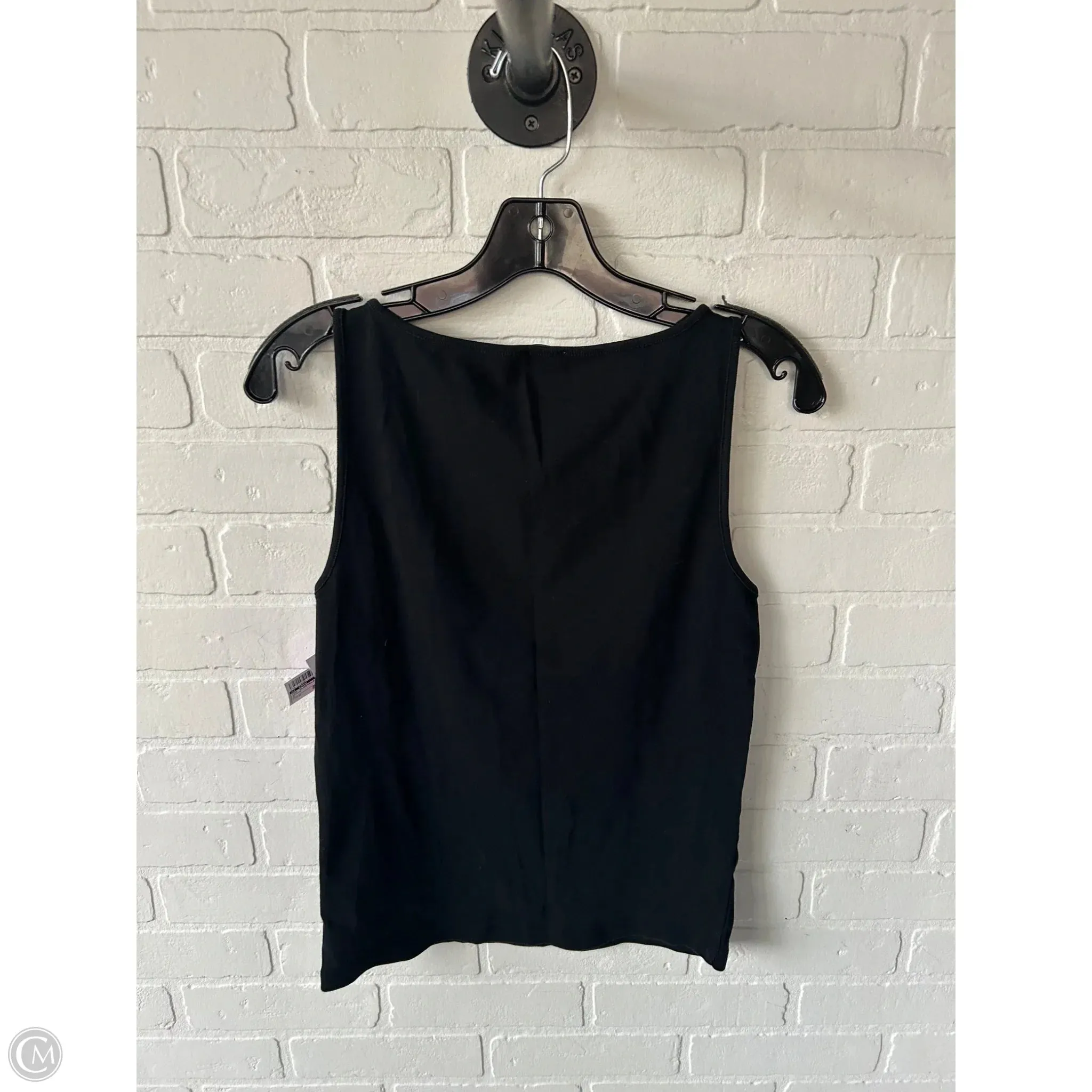 Top Sleeveless Basic By J. Crew In Black, Size: M