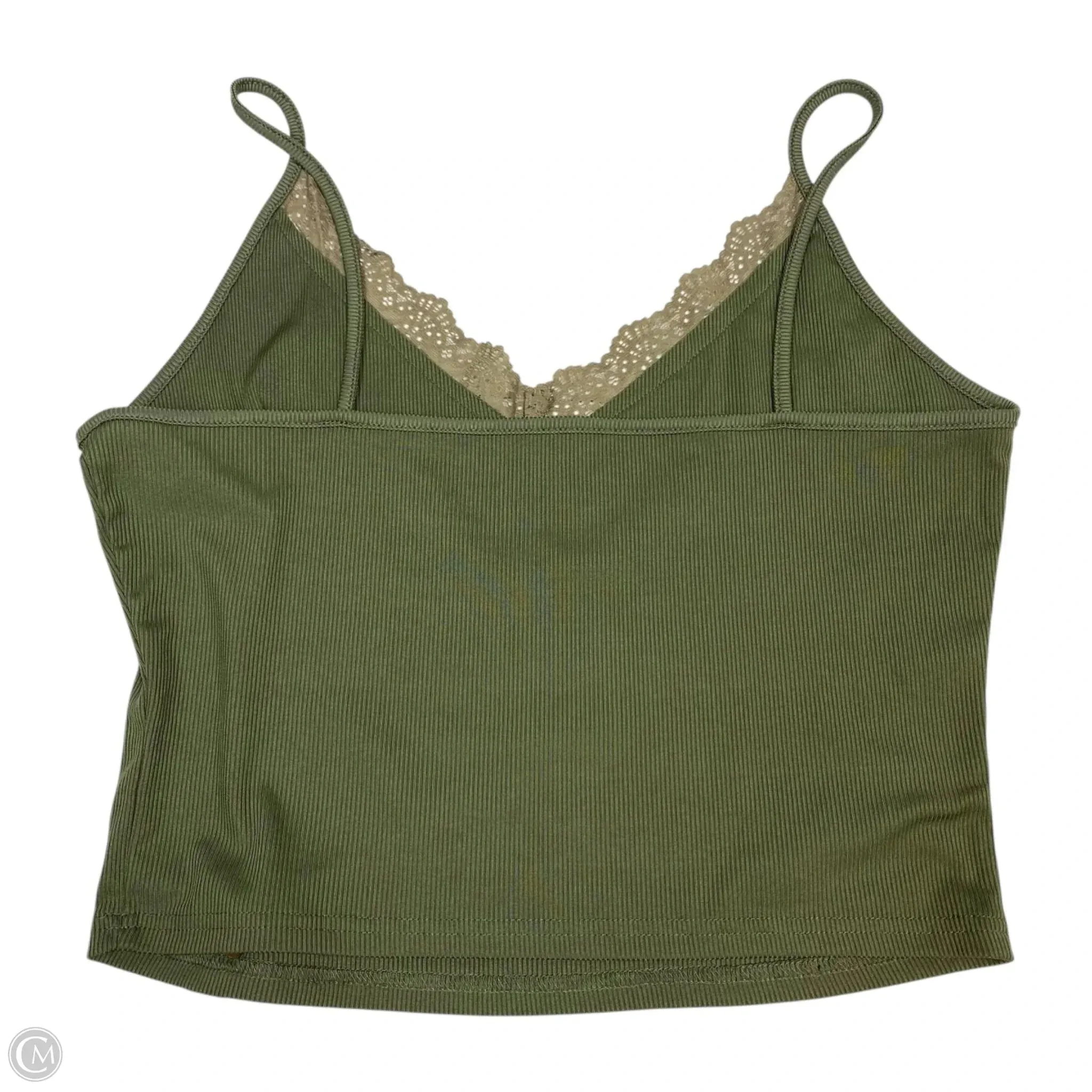 Top Sleeveless Basic By Shein In Green, Size: Xl