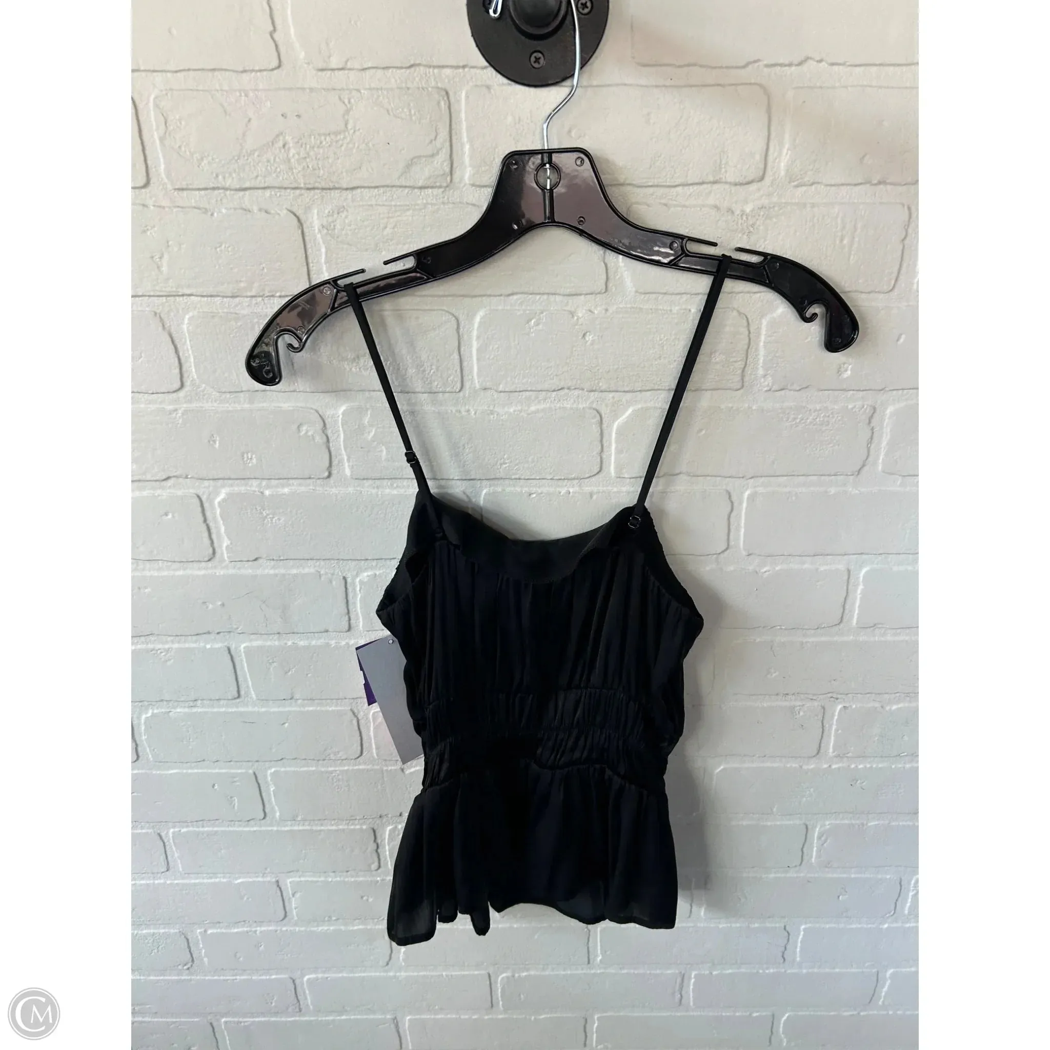 Top Sleeveless By Express In Black, Size: Xxs