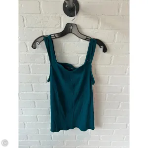 Top Sleeveless By Maurices In Teal, Size: Xxl
