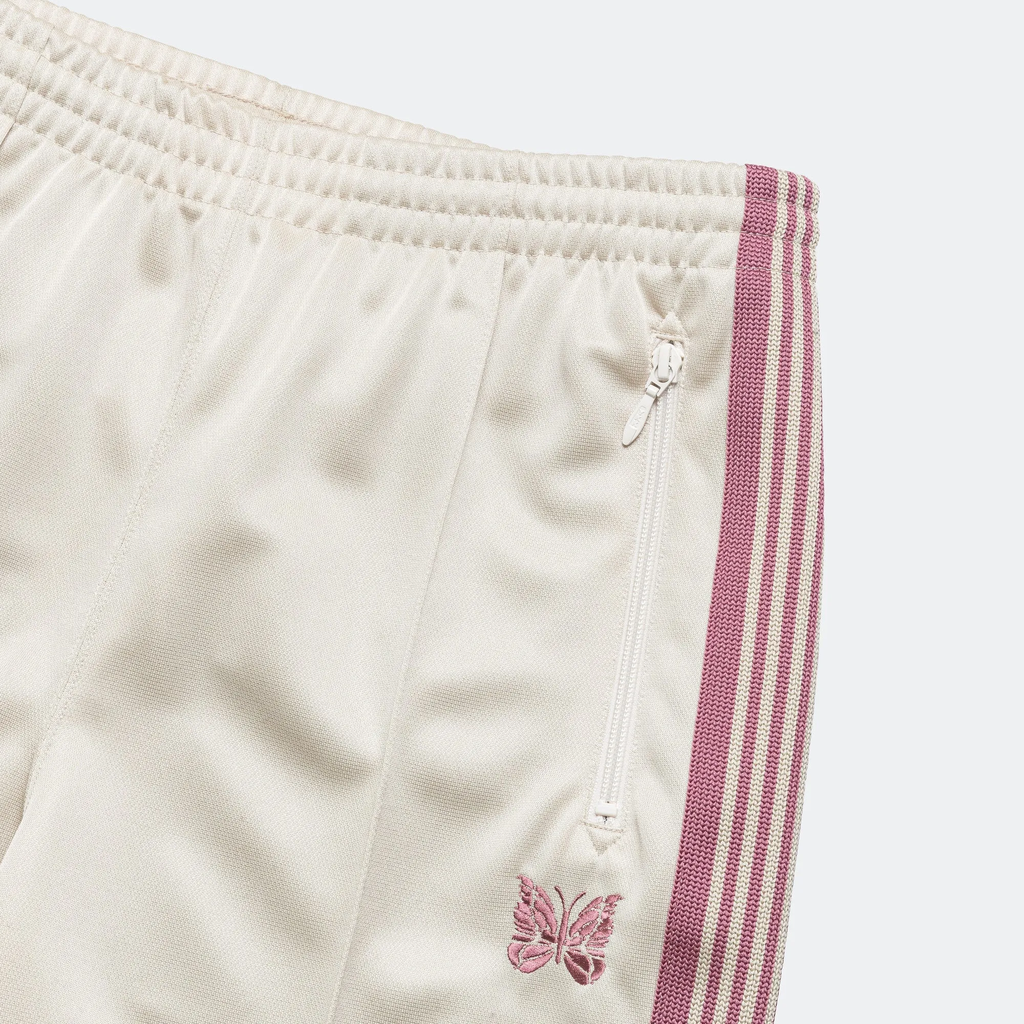 Track Pant - Ivory Poly Smooth