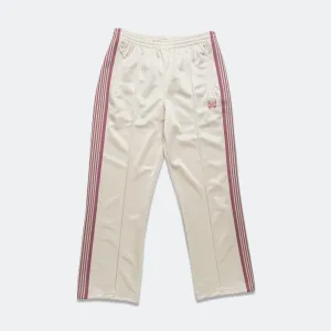 Track Pant - Ivory Poly Smooth