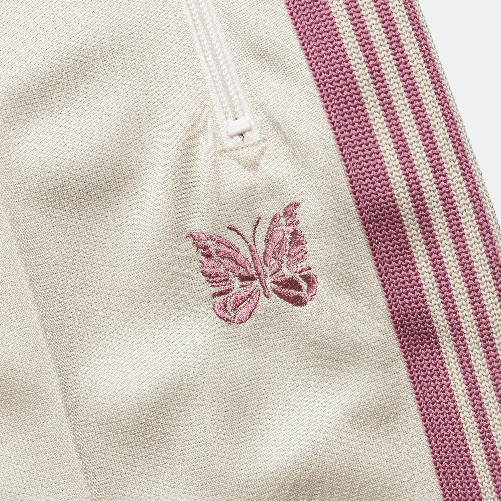Track Pant - Ivory Poly Smooth