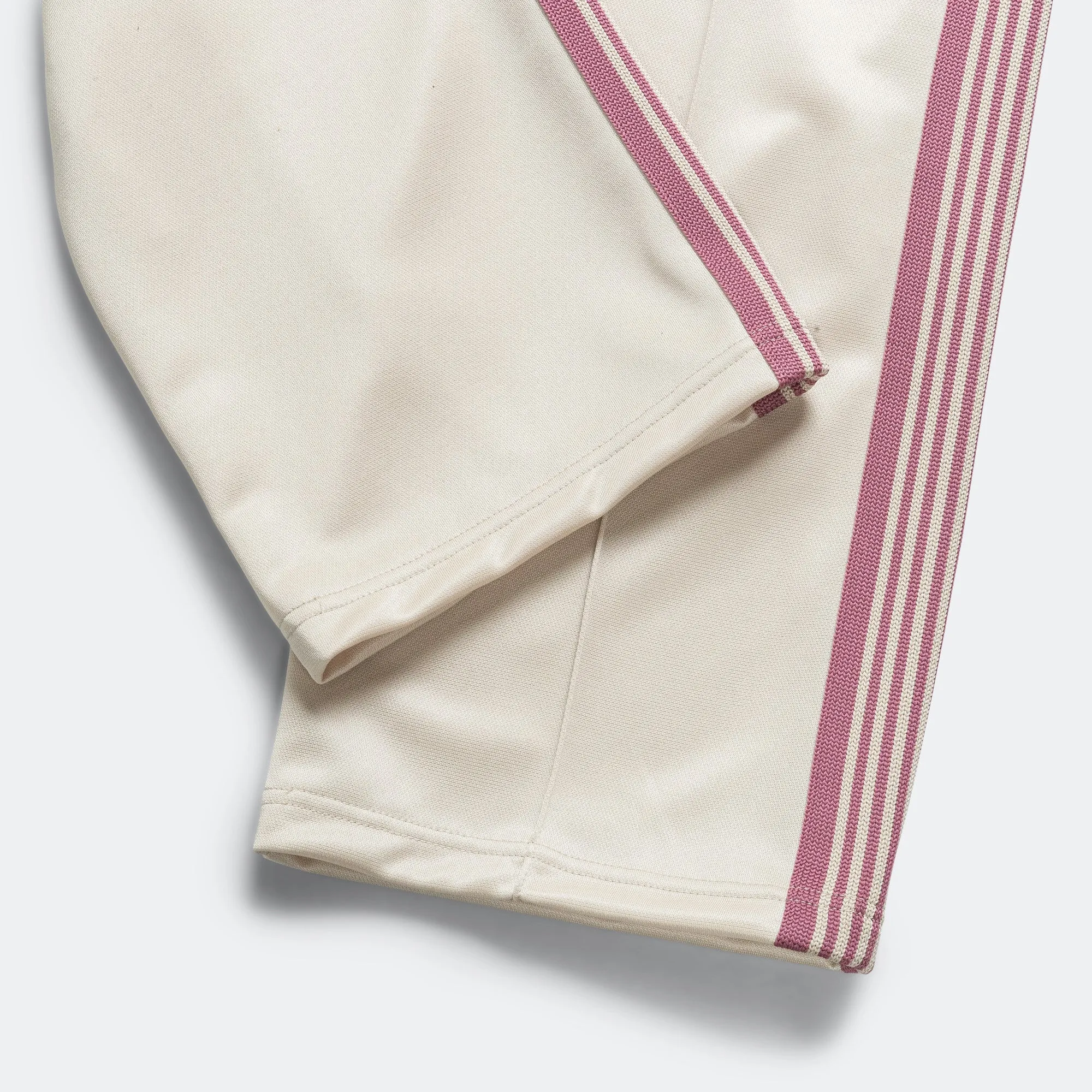 Track Pant - Ivory Poly Smooth