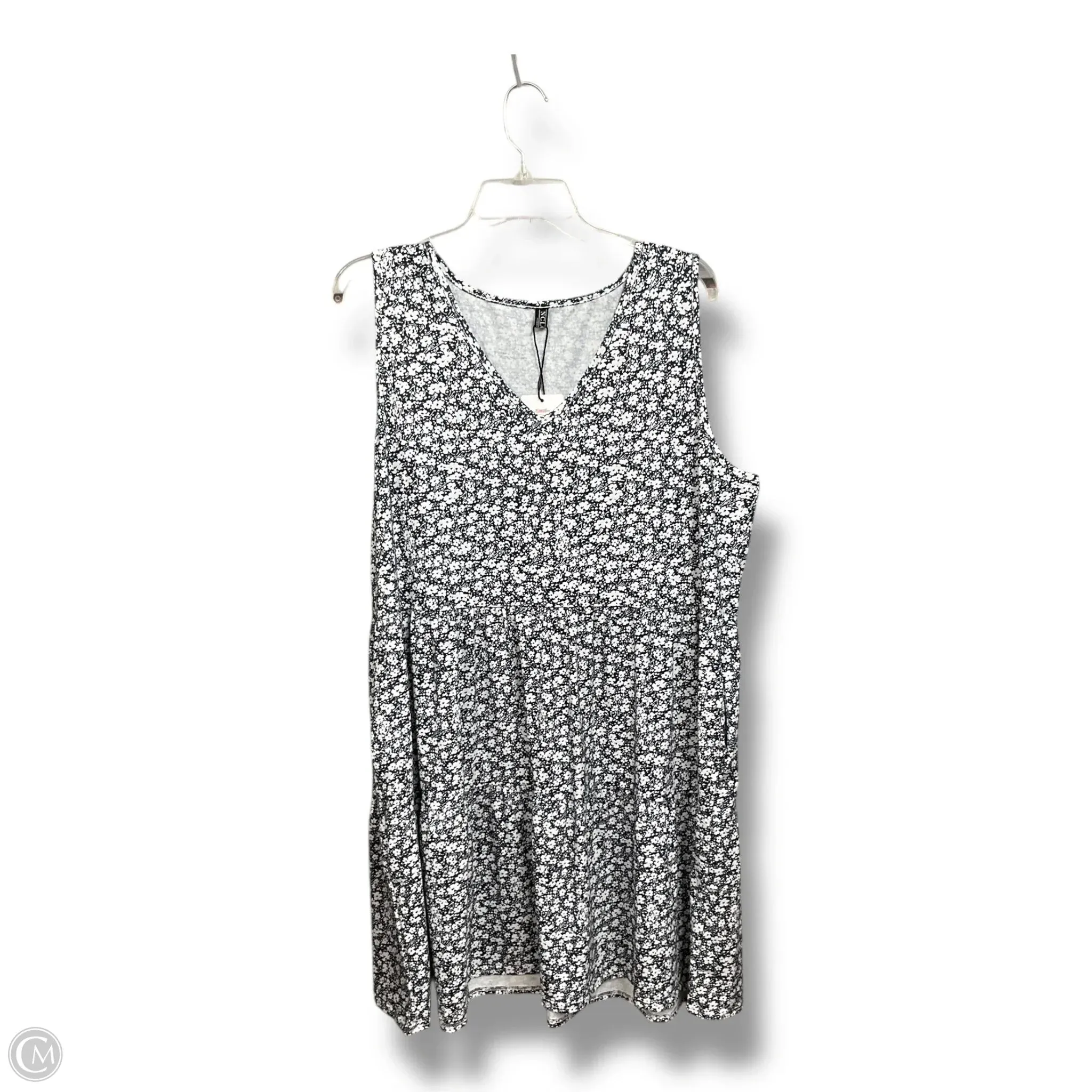 Tunic Sleeveless By Clothes Mentor In Floral Print, Size: 3x