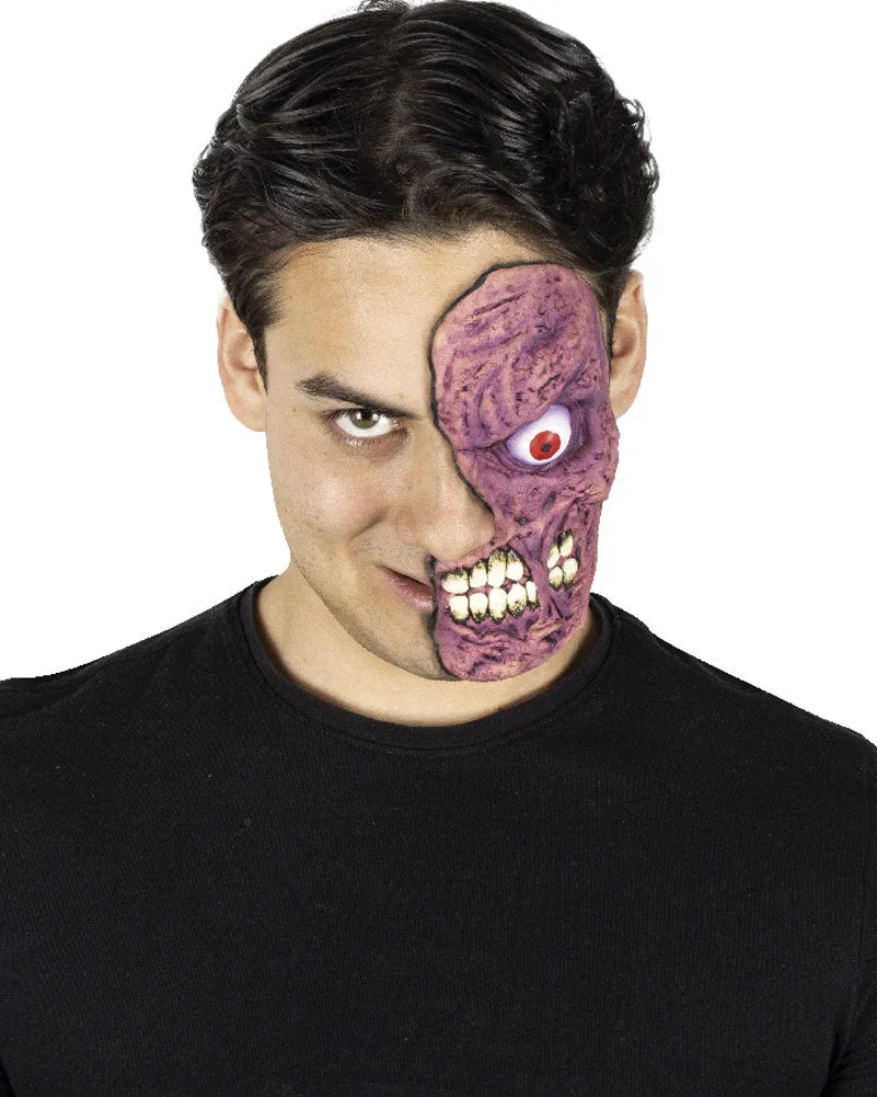 Two Faced Luxury FX Appliance Transfer Prosthetic Half Mask