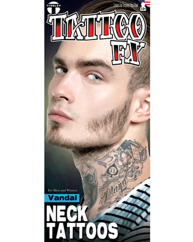 Vandal Neck Tattoo FX