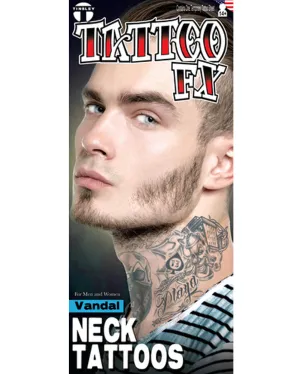 Vandal Neck Tattoo FX