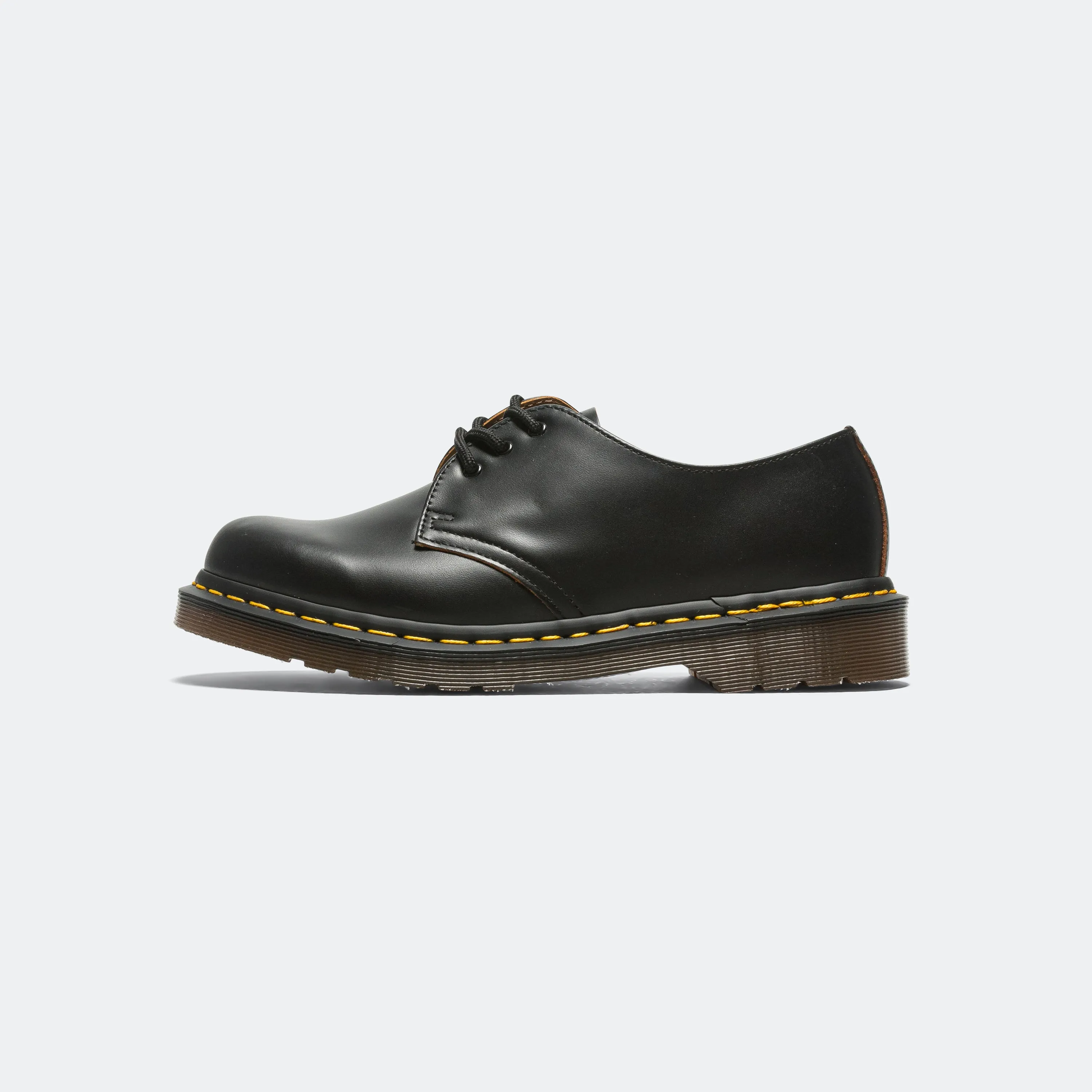 Vintage 1461 Leather Shoe - Black/Quillon