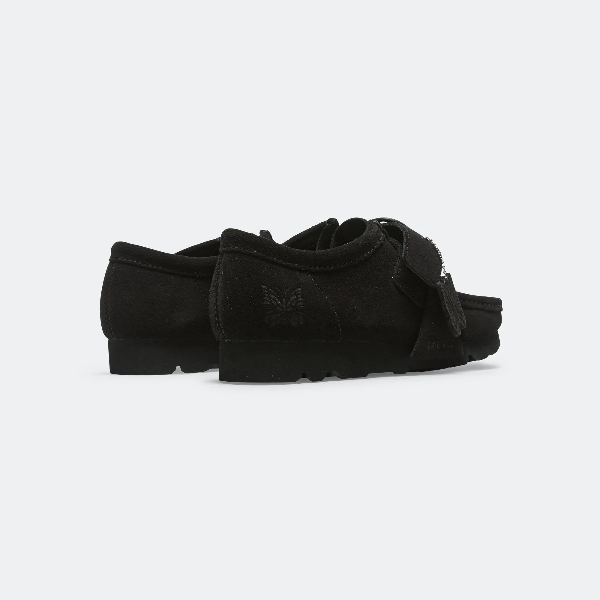 WallaStrap Low x Needles - Black Suede